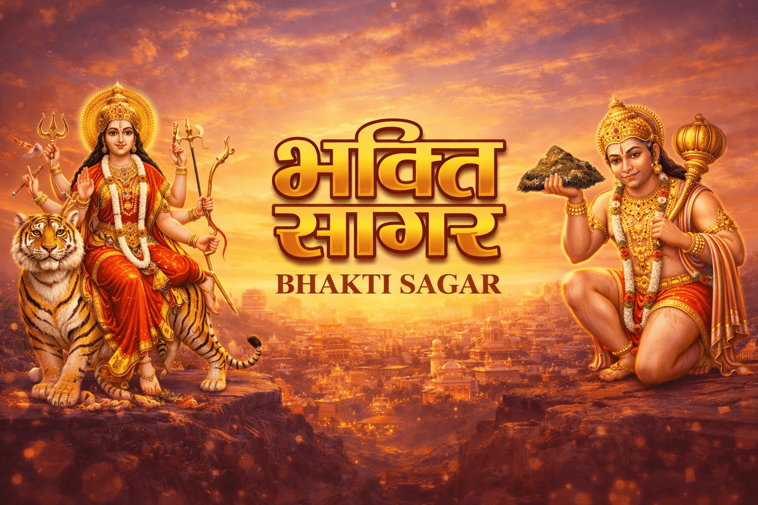 Bhakti Sagar devotional banner