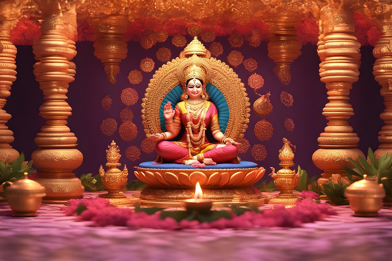 Lakshmi devotional art