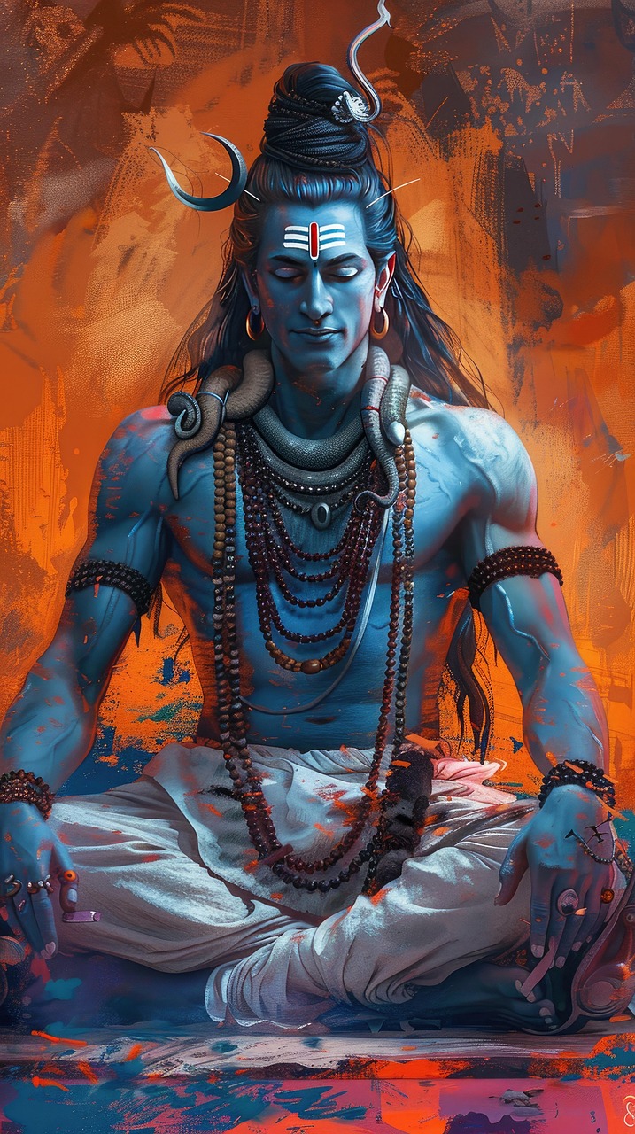 Shiva devotional art